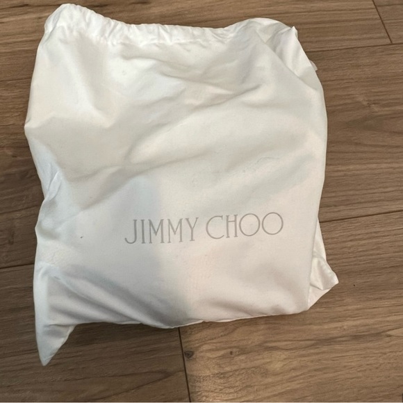 NEVER WORN Jimmy Choo Metallic Leather Gold High heel shoes - Picture 4 of 7